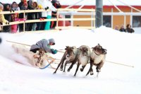 Съемки прошли в День оленевода в Ханты-Мансийске.