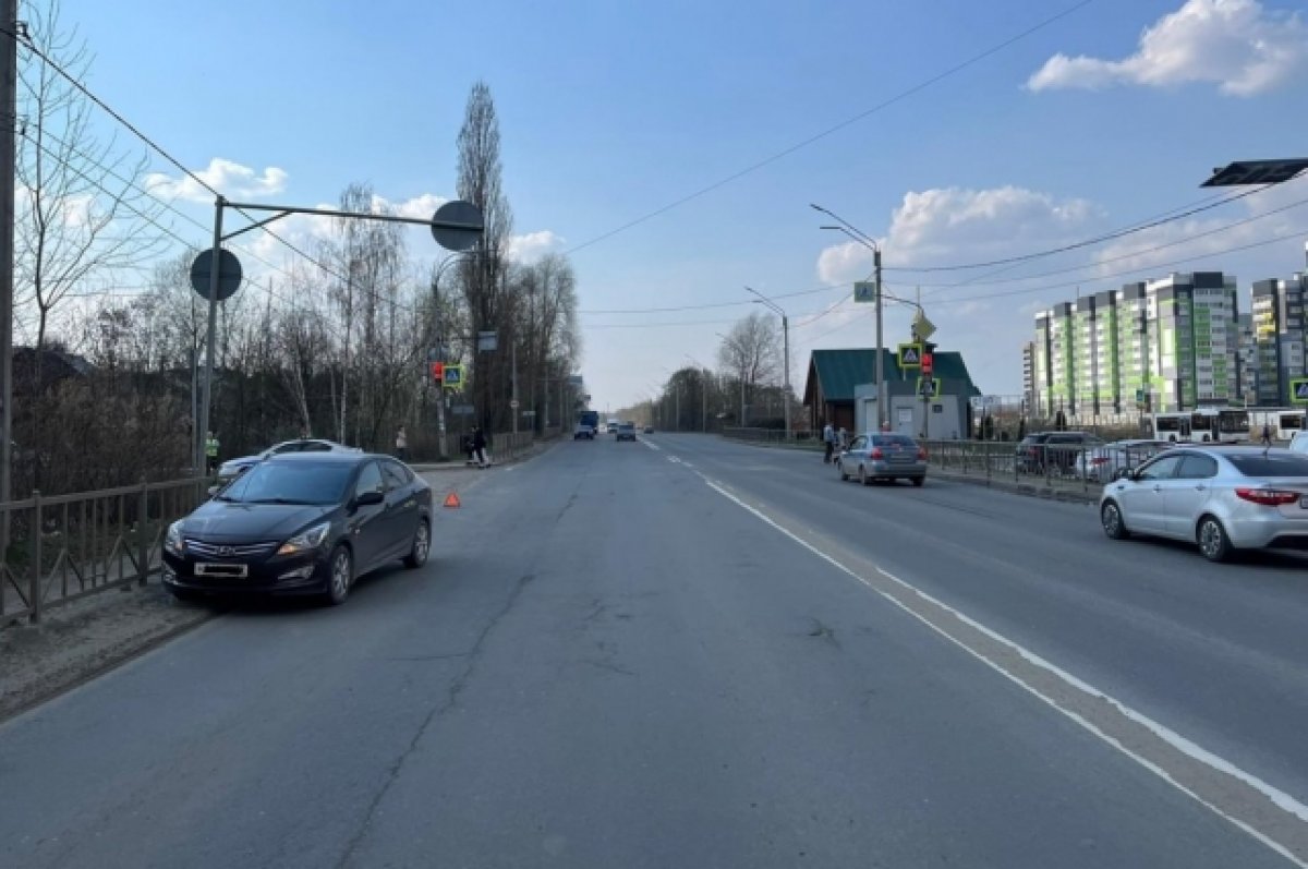В Брянске водитель Hyundai сбил на регулируемом переходе 8-летнего мальчика