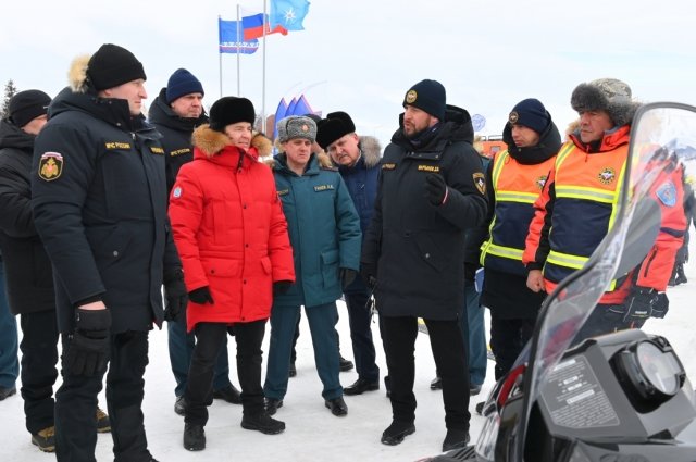 В учениях приняли участие спасатели из трех регионов: Республика Коми, Ненецкий округ и ЯНАО.