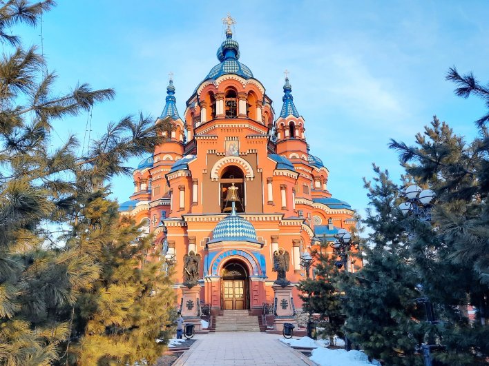 Казанская церковь на улице Баррикад.