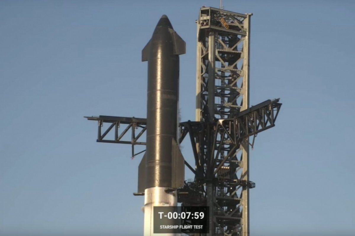SpaceX отменила первый испытательный запуск космического корабля Starship