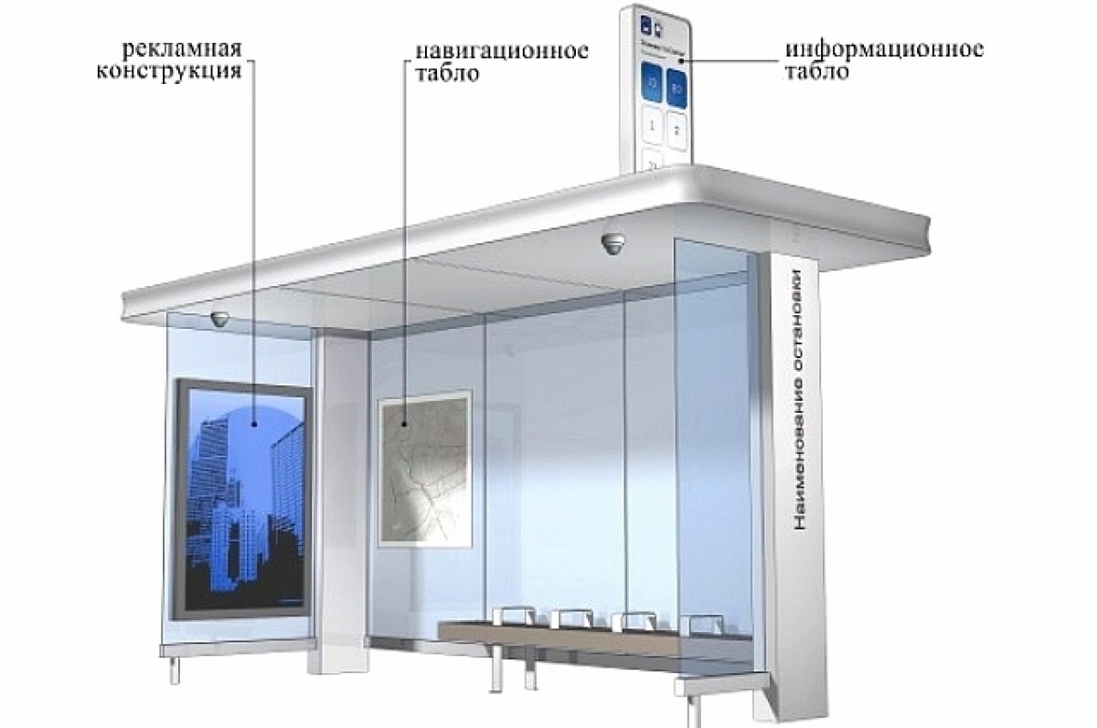 В Ростове появятся новые остановочные комплексы со стеклянными стенами