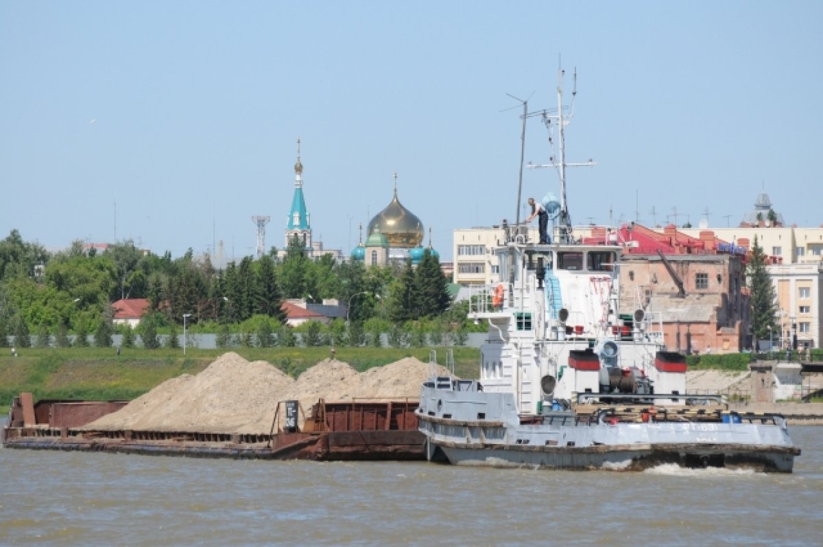 В поисках большой воды. Иртышу в навигацию грозит мелководье | АиФ Омск