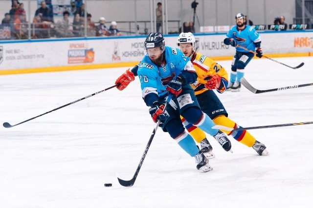 Красноярцы уступили в финальной серии хоккеистам воскресенского «Химика».