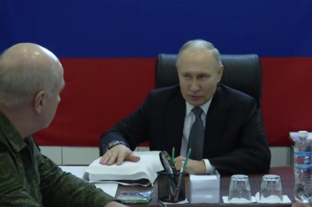 Оператор рассказал о реакции в штабах в зоне СВО на приезд Путина