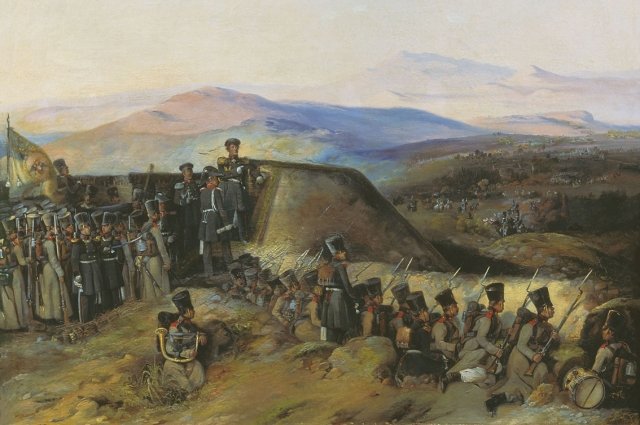 12 июня 1829 года русские войска под командованием генерала Дибича разбили турок в битве у Кулевчей (оттоманская Болгария), открыв себе дорогу на Балканы.