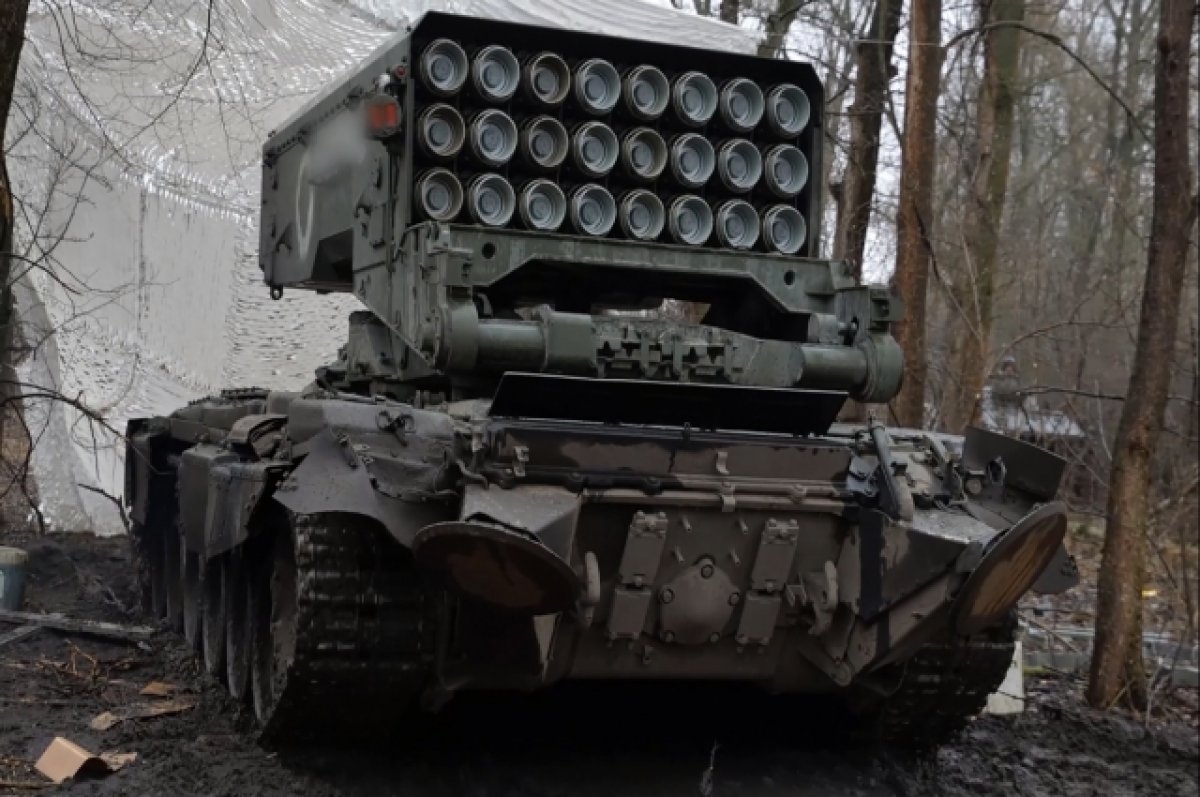 Российские военные при помощи Солнцепёков уничтожили опорные пункты ВСУ