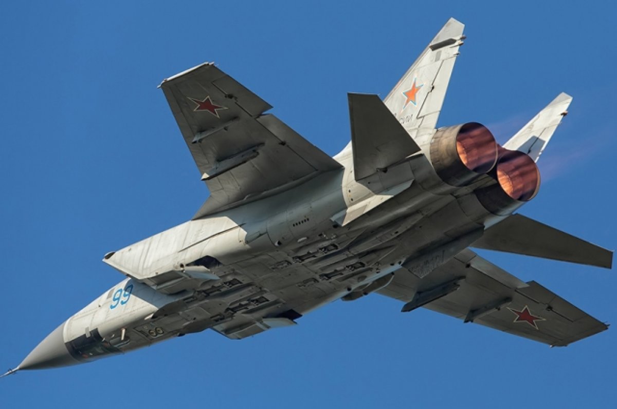 Минобороны: пилоты упавшего в Мурманской области МиГ-31 катапультировались