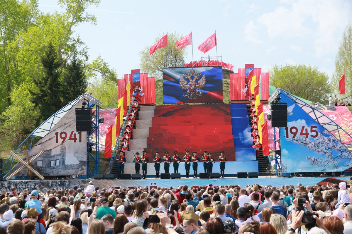 Порядка 160 мероприятий пройдут в Барнауле к 9 мая