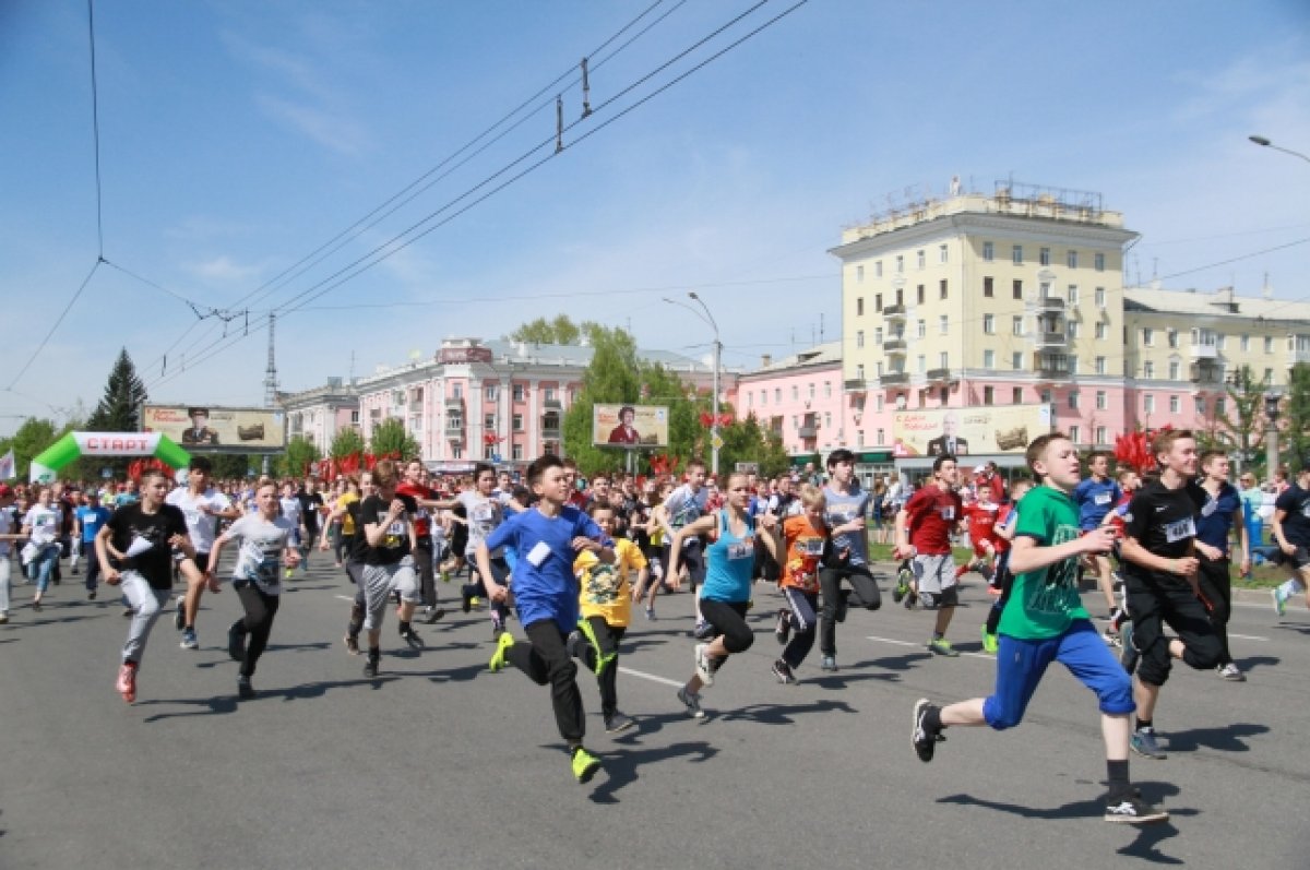 Легкоатлетический пробег пройдет в Барнауле 9 мая