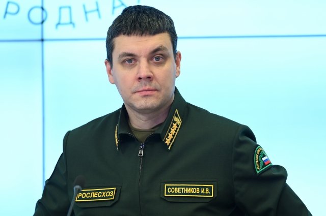 Глава Рослесхоза Иван Советников.