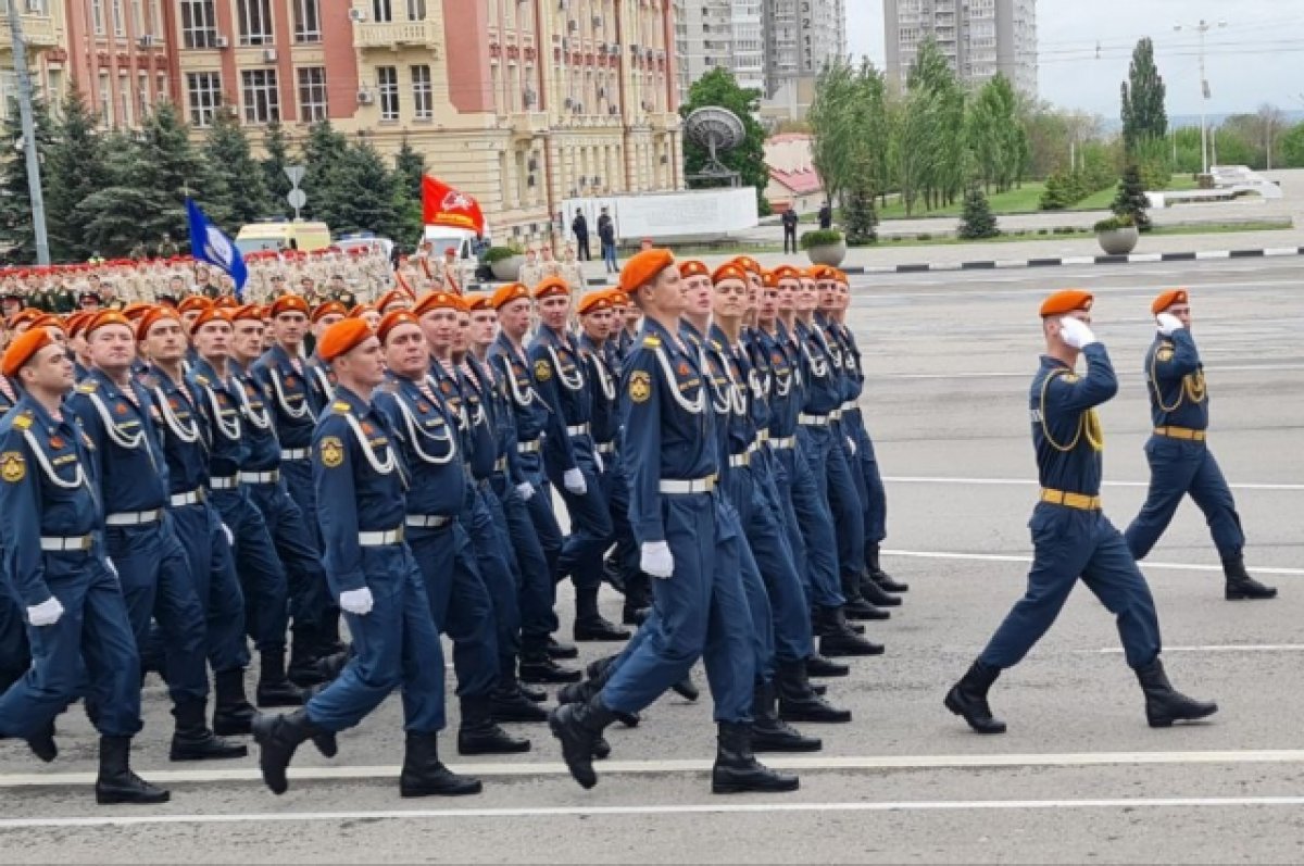 В Ростове-на-Дону прошел парад Победы 2023