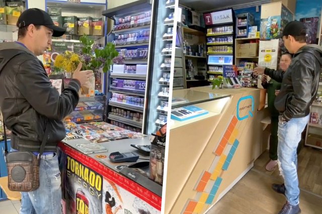 В магазинах общественники увидели открытые витрины с сигаретами и столкнулись с неожиданной реакцией продавцов.