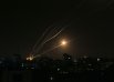 Пуск ракет из Газы по Израилю.