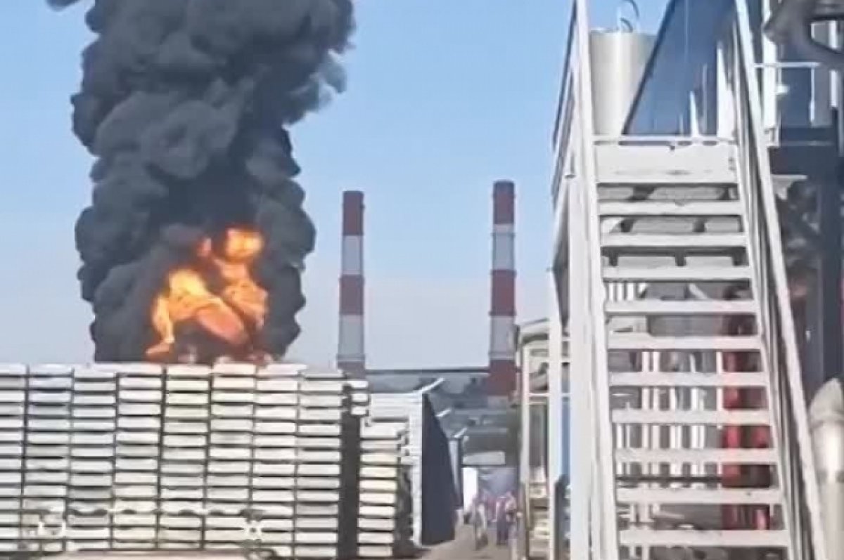 Пожар в Дзержинском не повлиял на работу близлежащей ТЭЦ