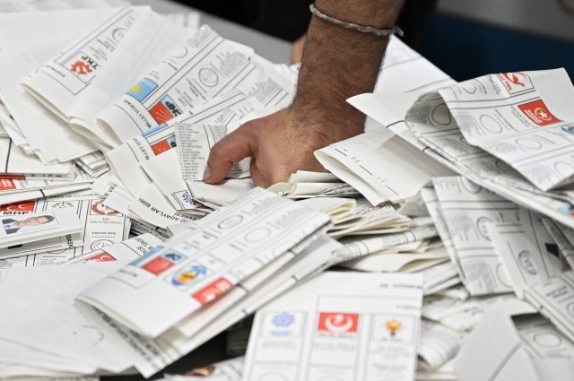 Данные выборов Турции на этот момент