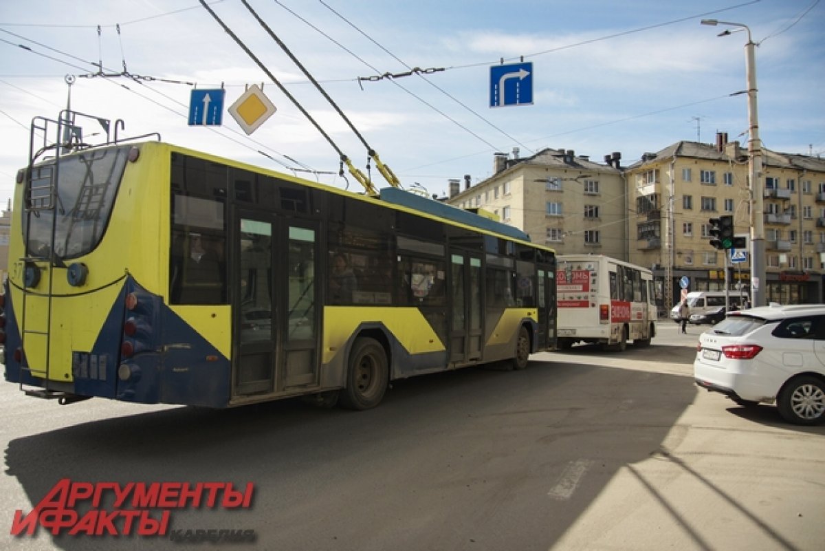 Три петрозаводских троллейбуса изменят привычные маршруты с 17 мая | АиФ  Карелия