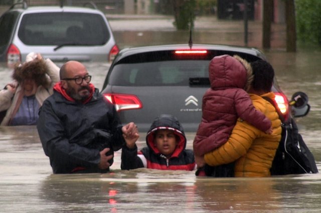 Масштабное наводнение в Италии