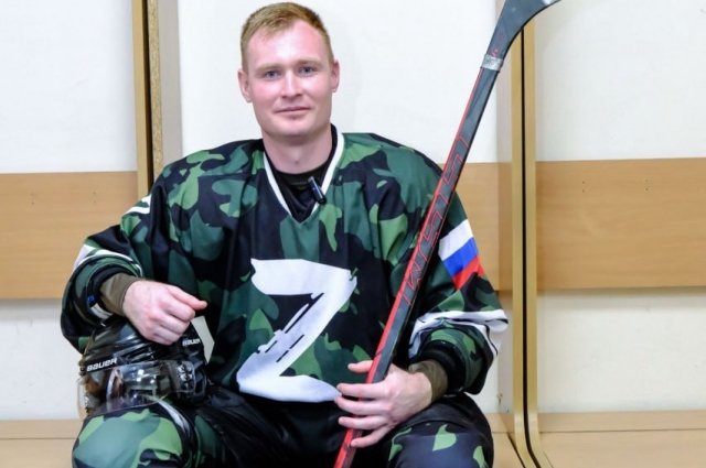 Сергей Михайлов с детства играет в хоккей.
