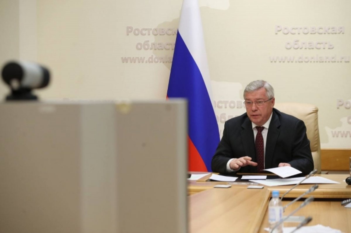 Донской губернатор доложил Путину о полевых работах в регионе