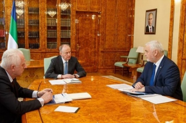 Николай Патрушев на встрече с главой Коми Владимиром Уйбой.