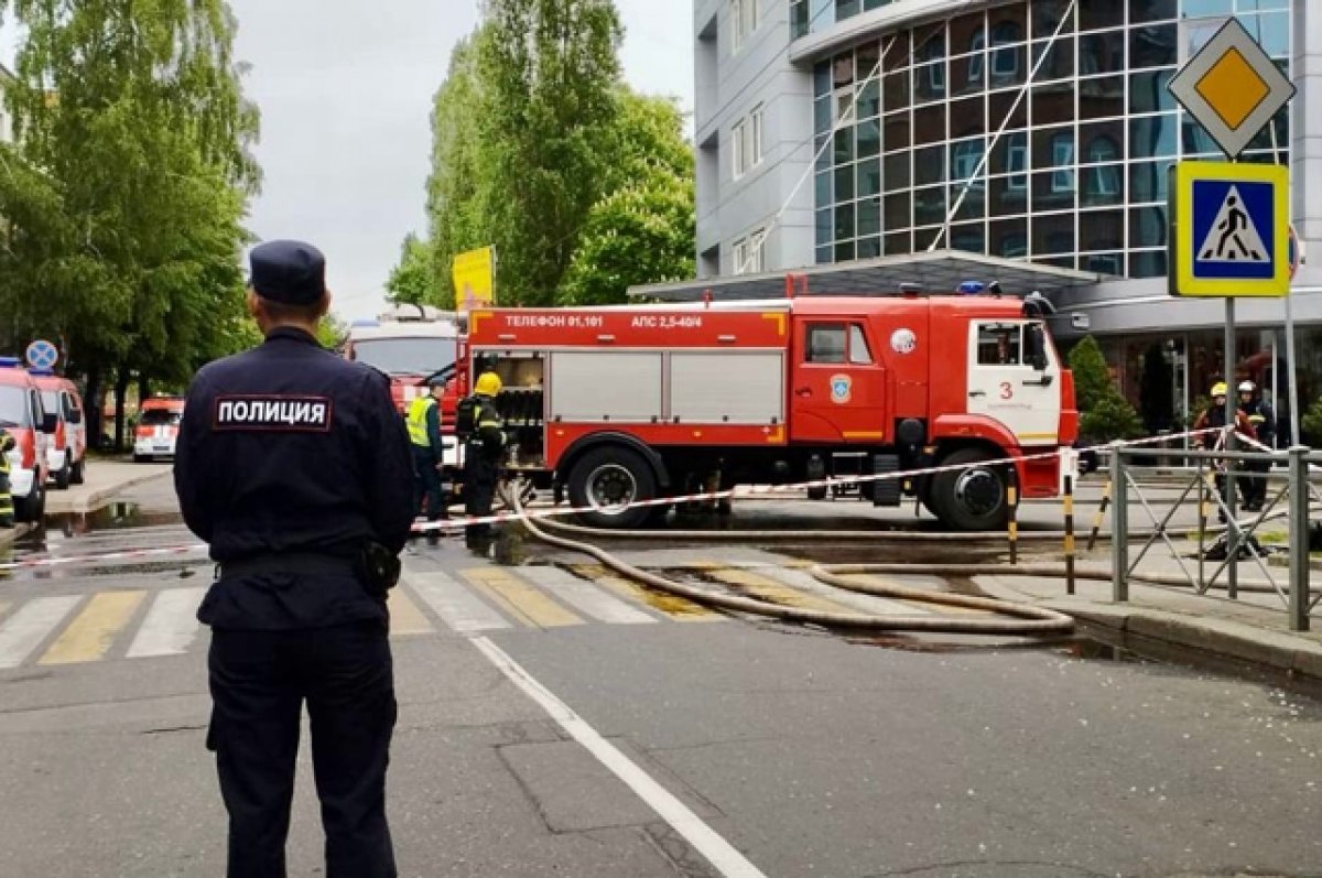 Площадь возгорания в отеле «Мартон» составила около 100 кв. метров | АиФ  Калининград