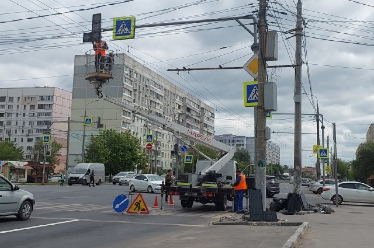 В Туле на улице Ложевая не работают светофоры | АиФ Тула