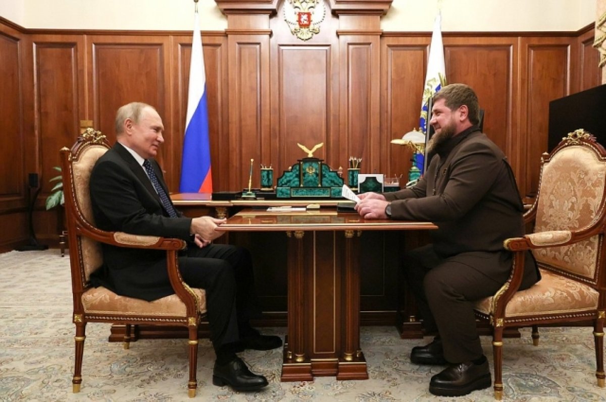 Кадыров рассказал о подробностях встречи с Путиным в Пятигорске