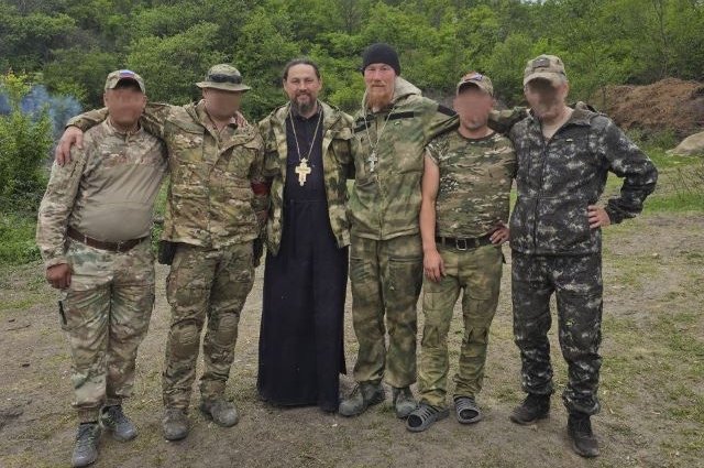 Встреча двух чувашских священников в зоне СВО.
