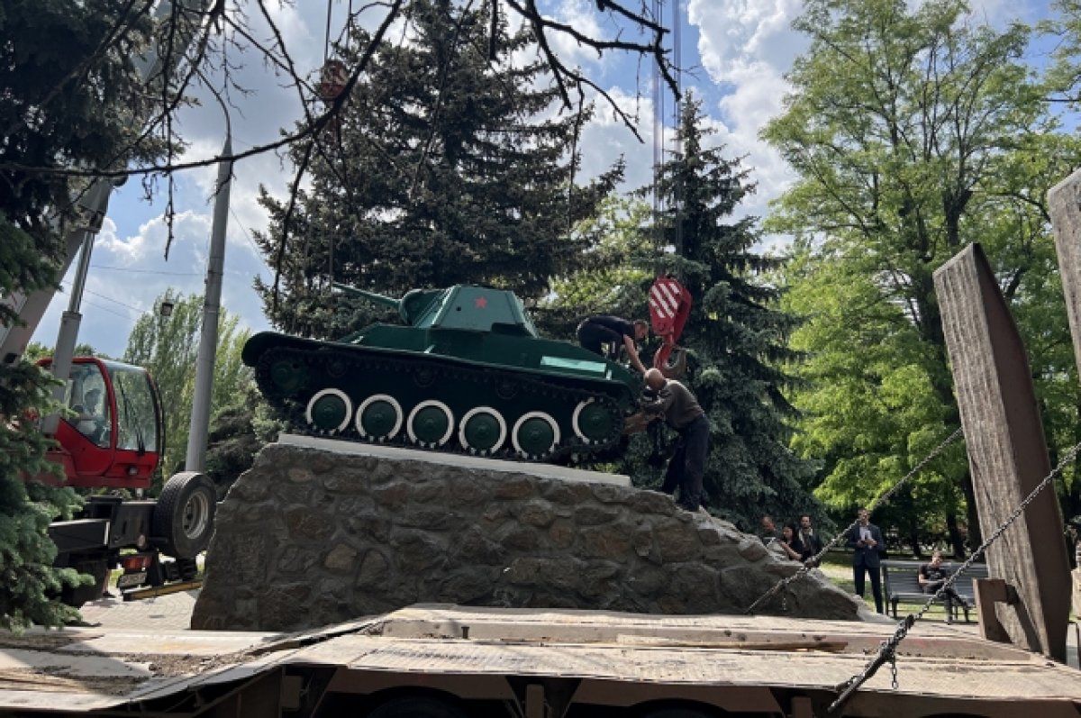 Легендарный танк Т-70 из Мелитополя отреставрируют в Петербурге