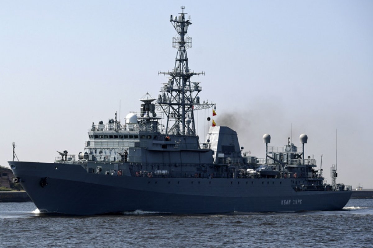 Корабль «Иван Хурс» отбил атаку трех БПЛА в Черном море