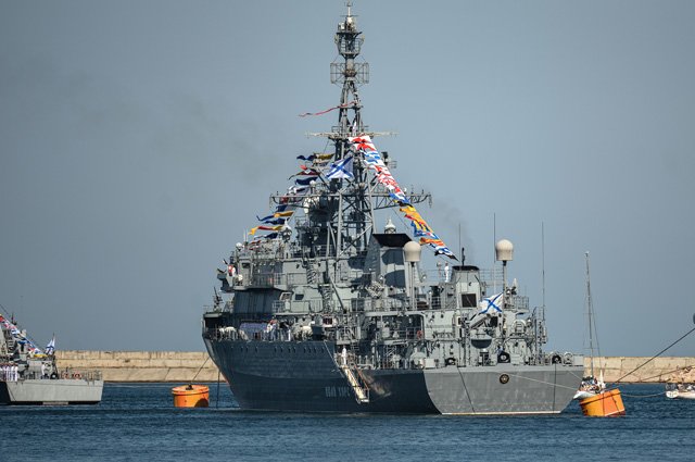 Разведывательный корабль «Иван Хурс» Черноморского флота ВМФ.
