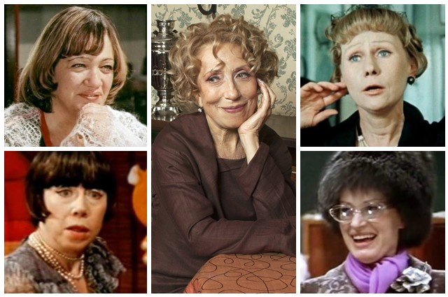 Галина Волчек, Инна Чурикова, Елизавета Никищихина, Евгения Ханаева, Валентина Талызина. 