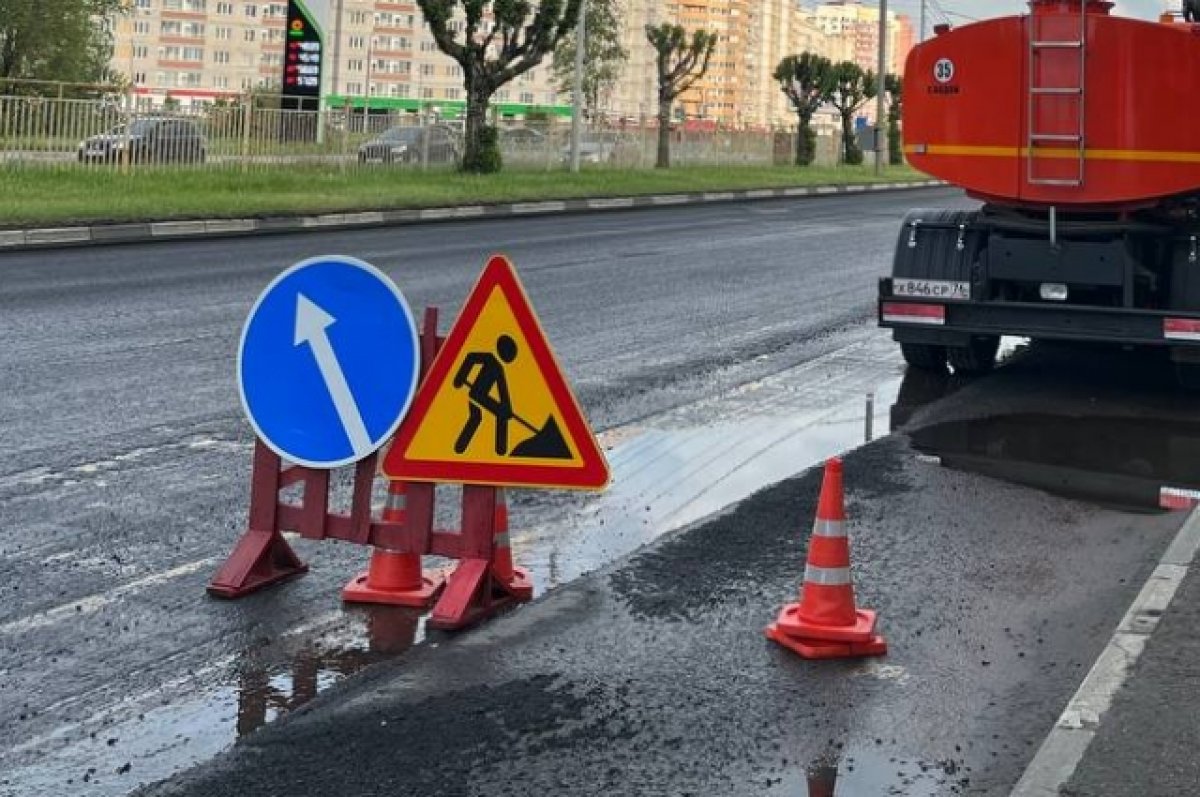 В Барнауле продолжается ремонт тротуаров
