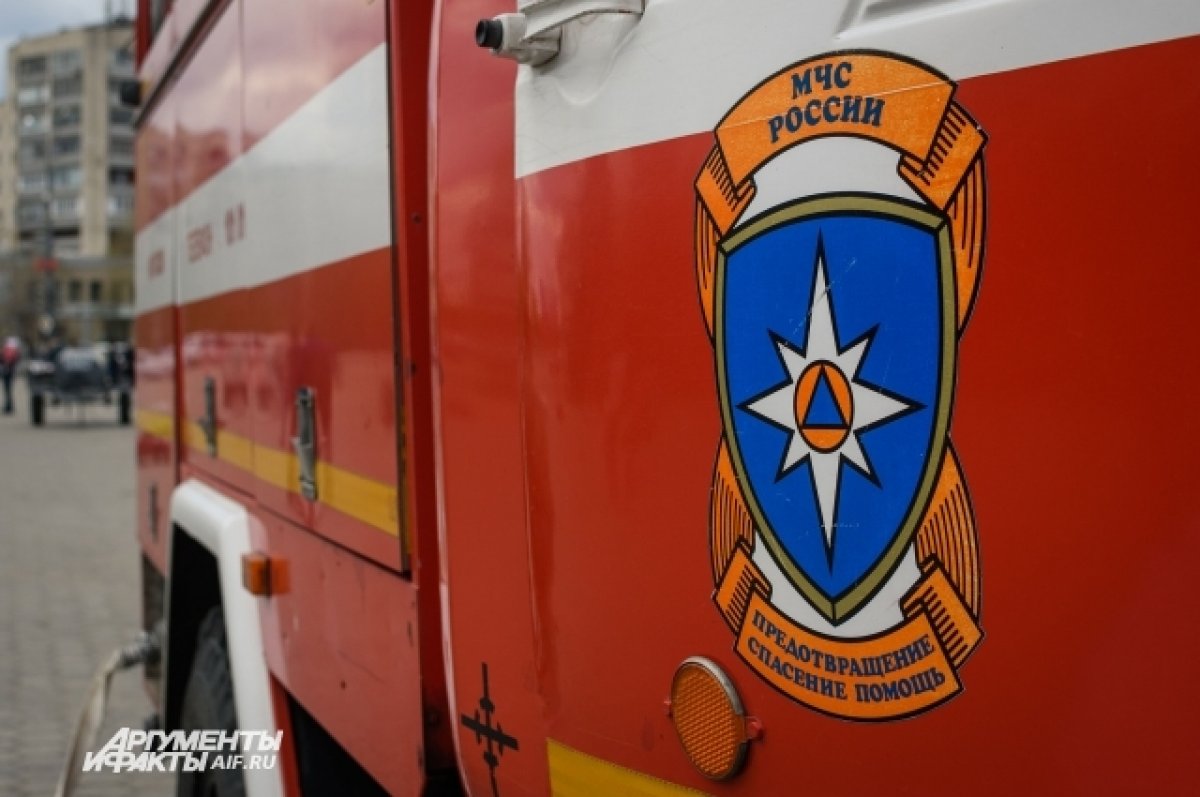 Сотрудники МЧС спасли человека на пожаре в Бежицком районе Брянска