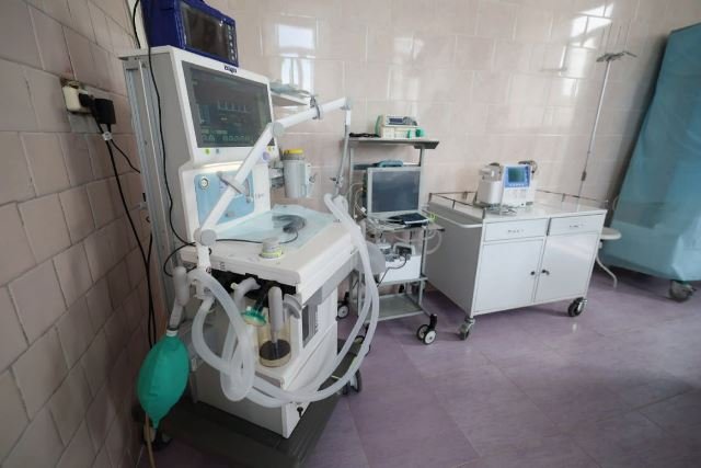 В госпитале обновляют не только помещения, но и оборудование.