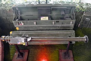 Американский переносной зенитный ракетный комплекс FIM-92 Stinger, захваченный в Лисичанске в ходе спецоперации на Украине.