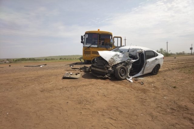 В Сакмарском районе в ДТП погиб водитель 