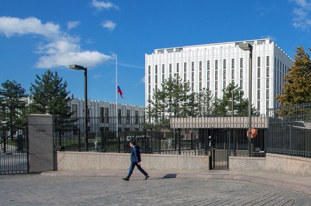 Посольство РФ в Вашингтоне.