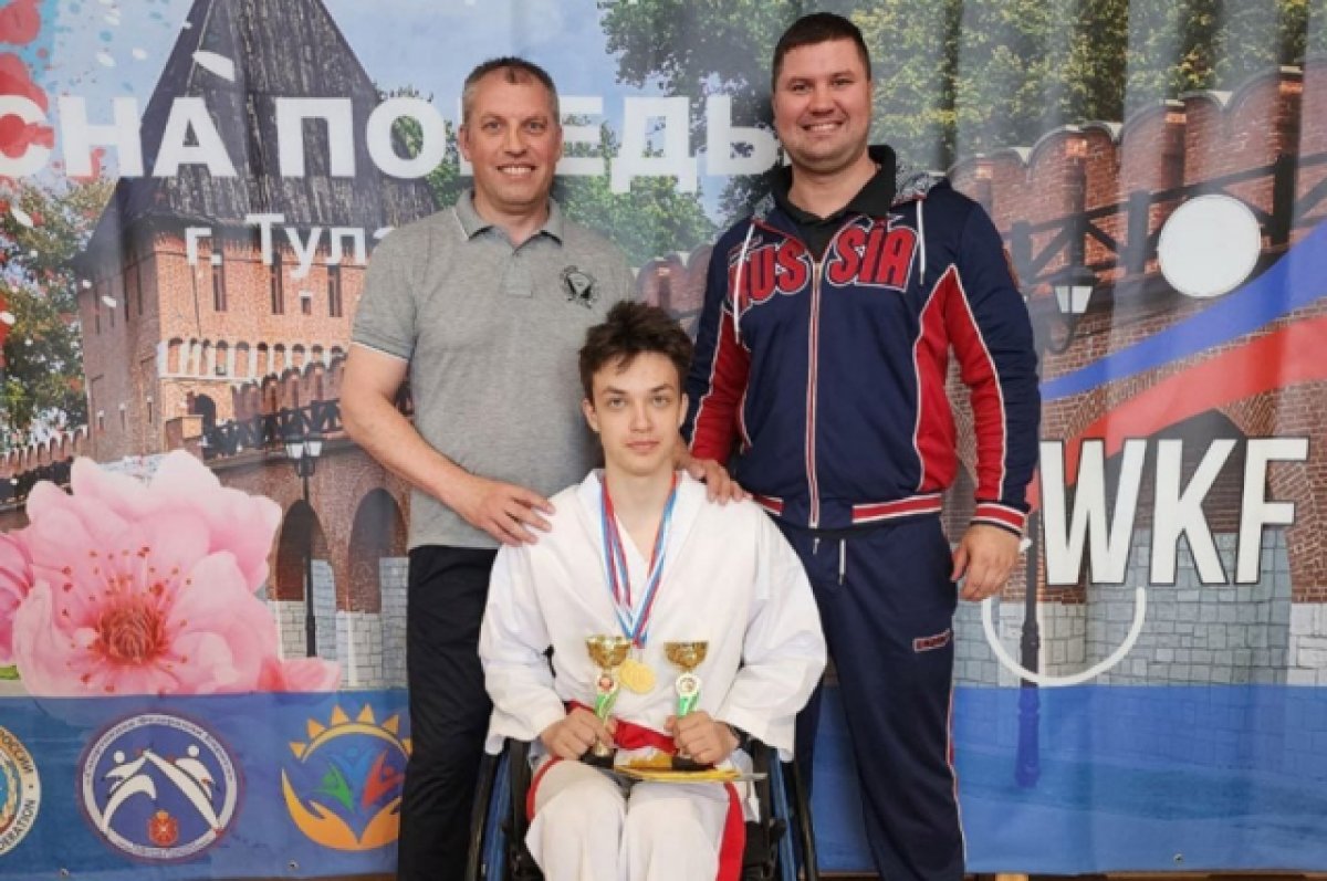 Брянец Владимир Шестаков выиграл всероссийский турнир по пара-каратэ