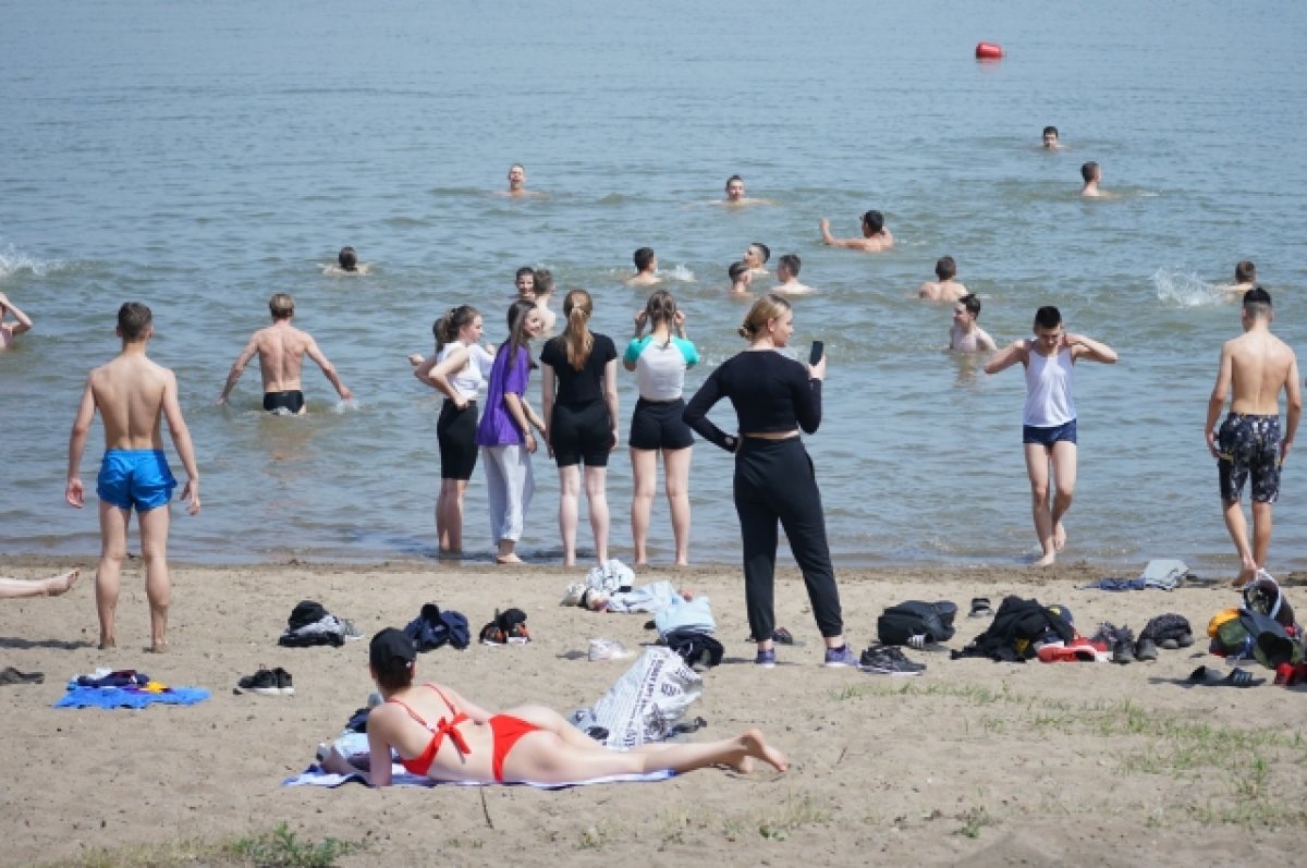 В Новосибирске температура воды в Обском море поднялась до +23 градусов |  АиФ Новосибирск