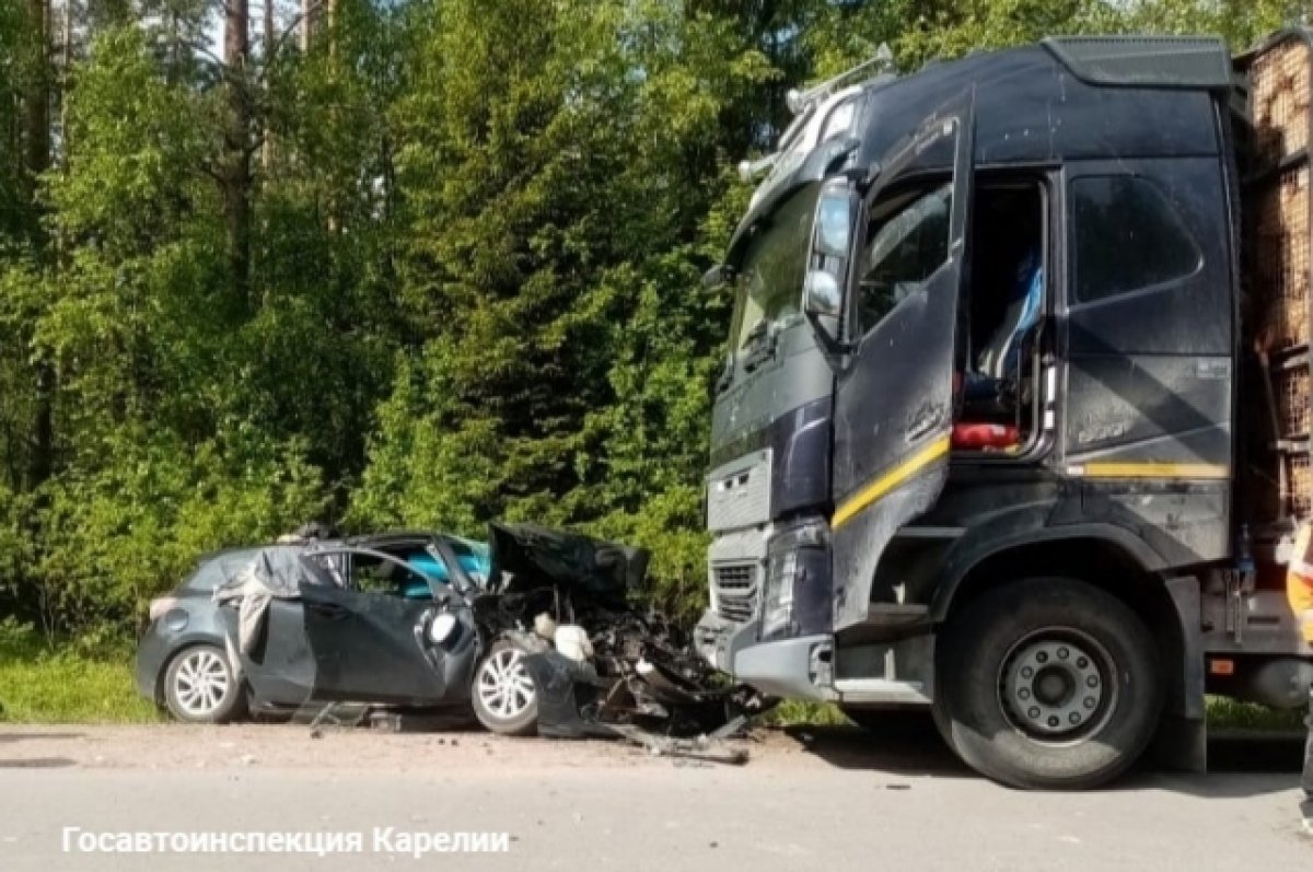 В Карелии девушка погибла в ДТП с лесовозом | АиФ Карелия