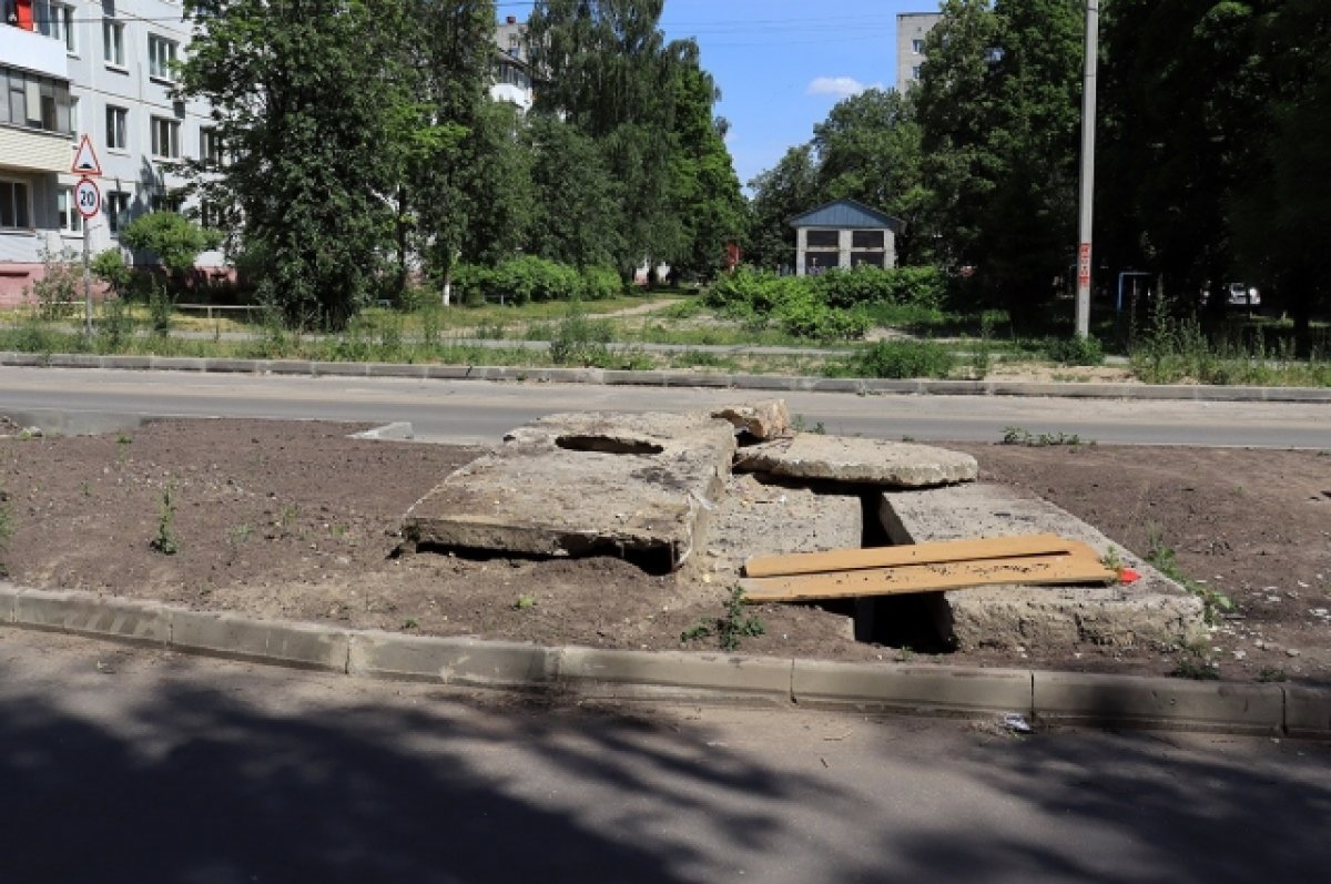 Приемку улицы Медведева в Брянске отложили до устранения недостатков