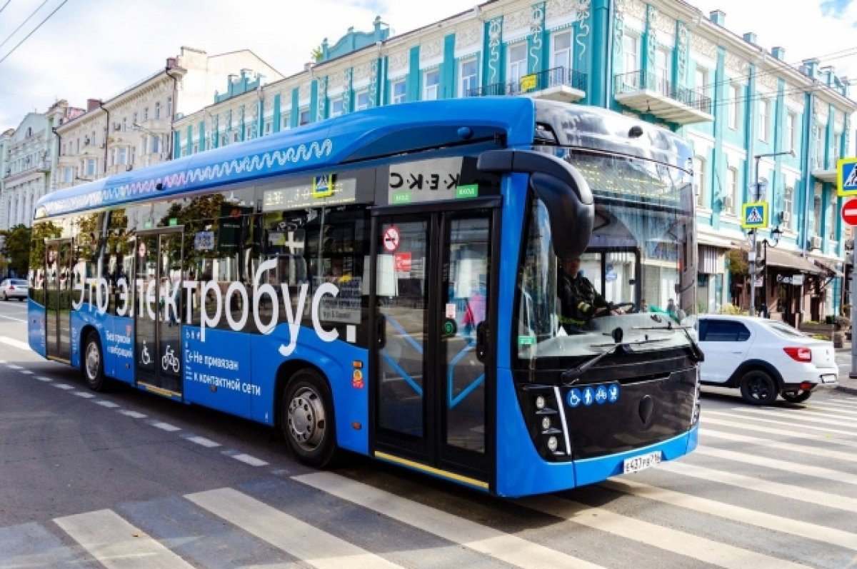 В Ростове-на-Дону пассажиров будут возить электробусы марки КАМАЗ
