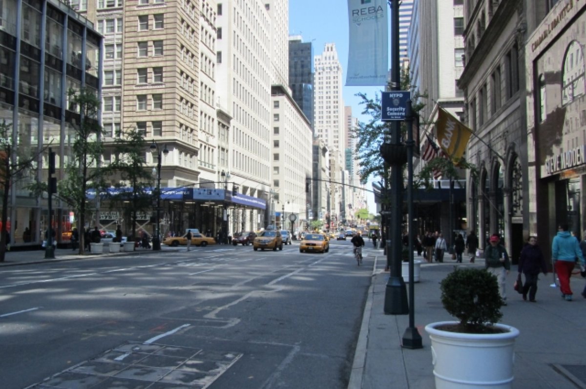 Нью-Йорк за год проседает под тяжестью своих зданий почти на 2 мм в год