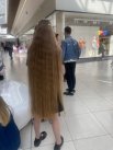 Длина волос Софии - 140 см.