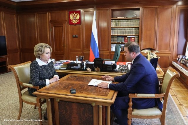 С Валентиной Матвиенко обсудили развитие АПК.