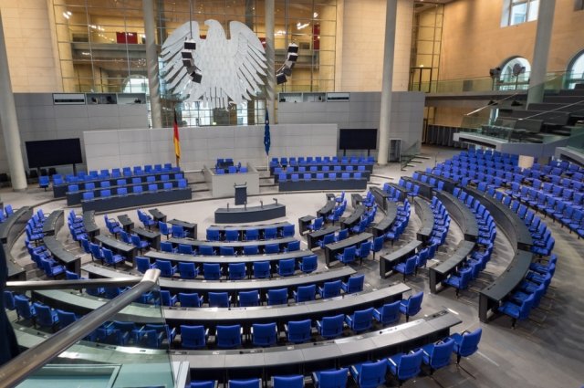 Немецкий парламент бундестаг, Берлин, Германия.