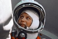 Валентина Терешкова перед стартом на космическом корабле «Восток-6».