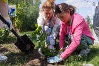 Студенты поучаствовали в экологической акции.